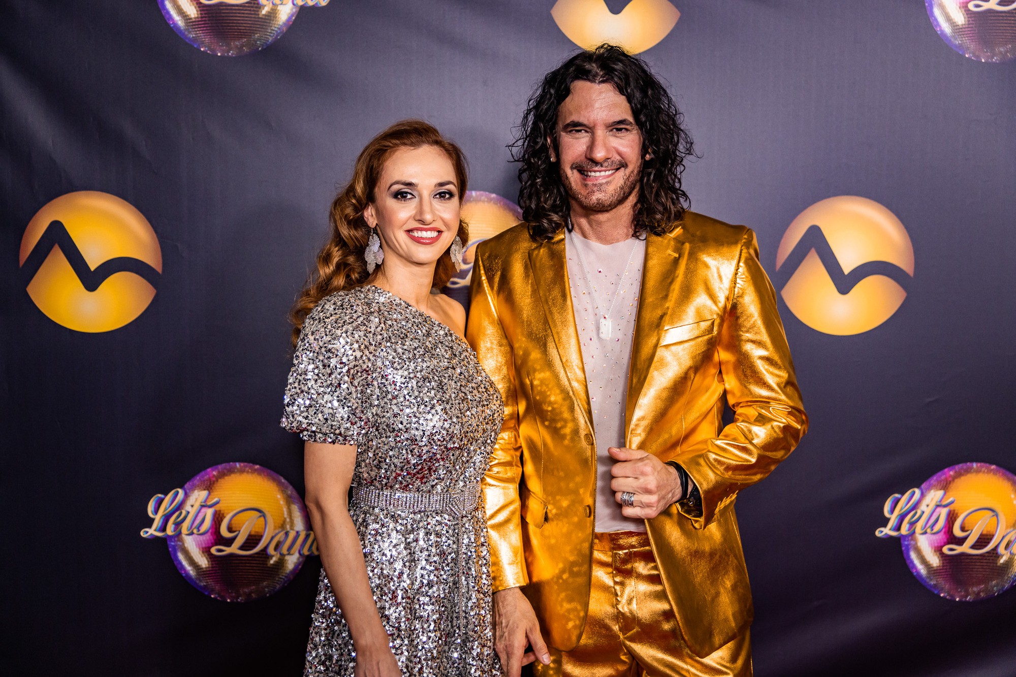 Bývalí taneční partneri Vanda Poláková a Mario Cimarro.
