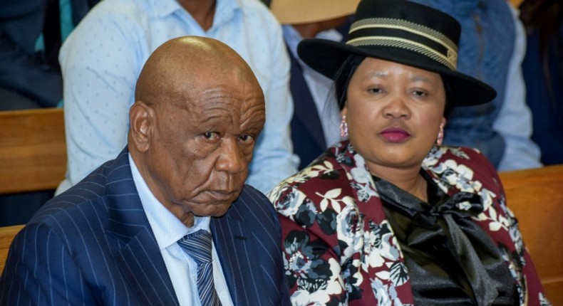 Police believe Thomas Thabane and his current wife hired assassins to kill his estranged wife in 2017