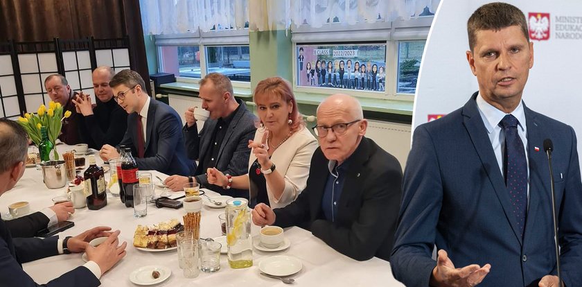 Impreza w szkole z rzecznikiem rządu i whisky. Jest reakcja kuratorium i ministerstwa edukacji