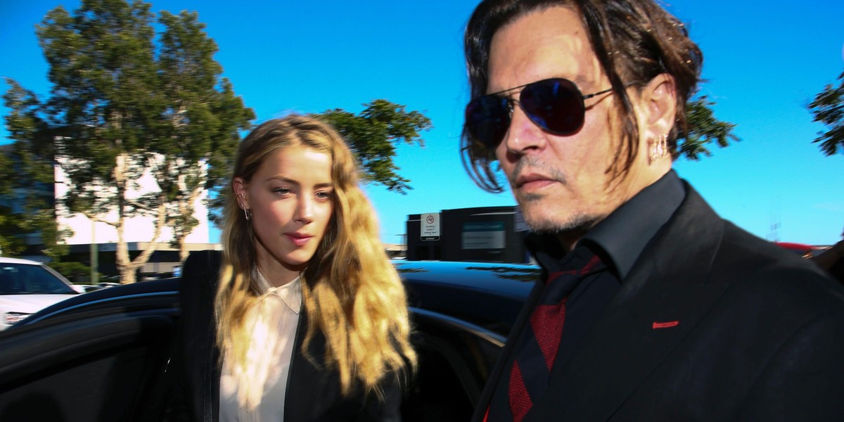 Amber Heard i Johnny Depp