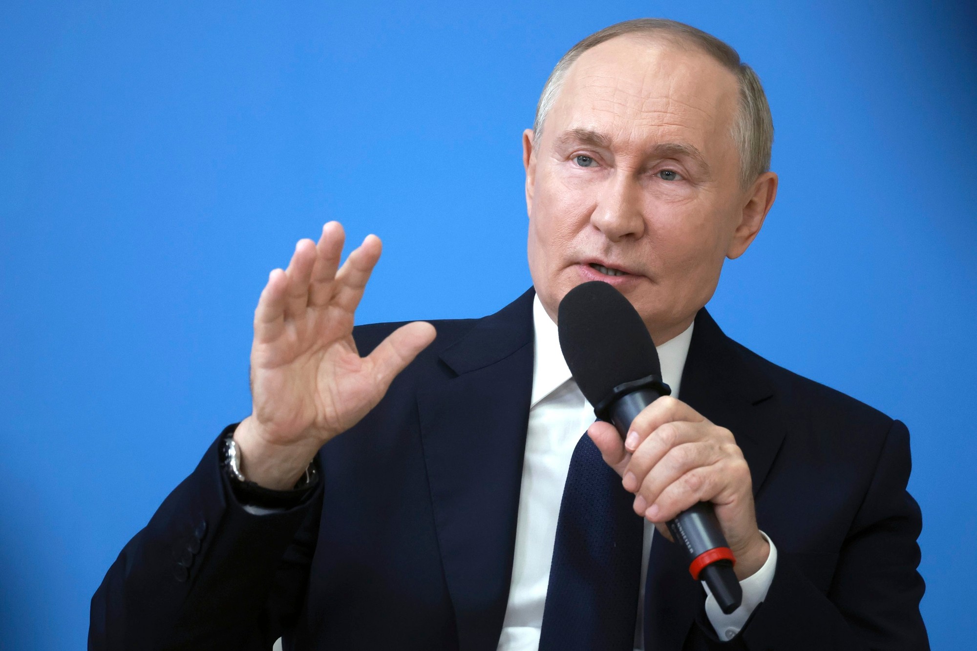 Ruský prezident Vladimir Putin.