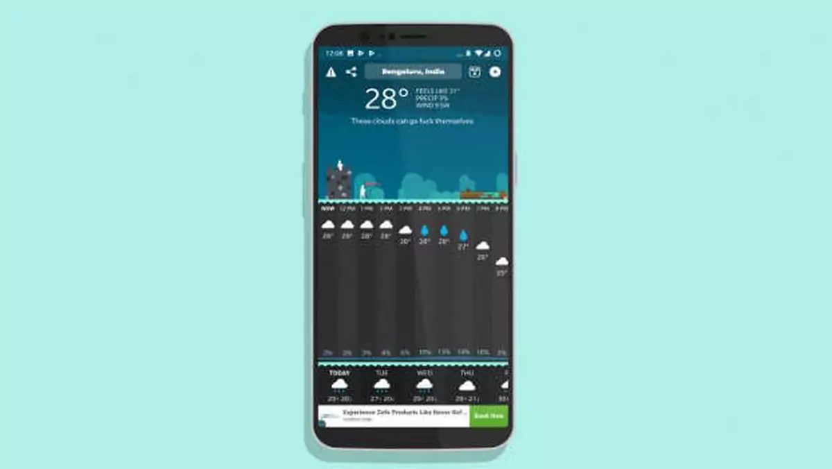 Carrot Weather – aplikacja pogodowa, która nas obraża, trafia na Androida