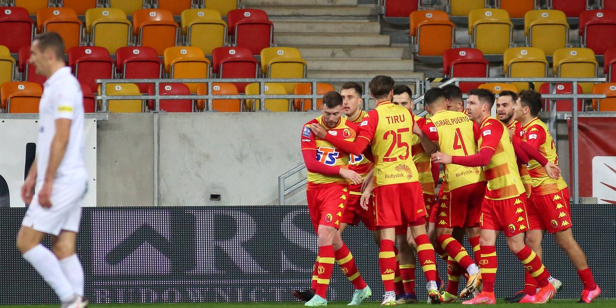 18.10.2021 JAGIELLONIA BIALYSTOK - RADOMIAK RADOM PKO BANK POLSKI EKSTRAKLASA PILKA NOZNA