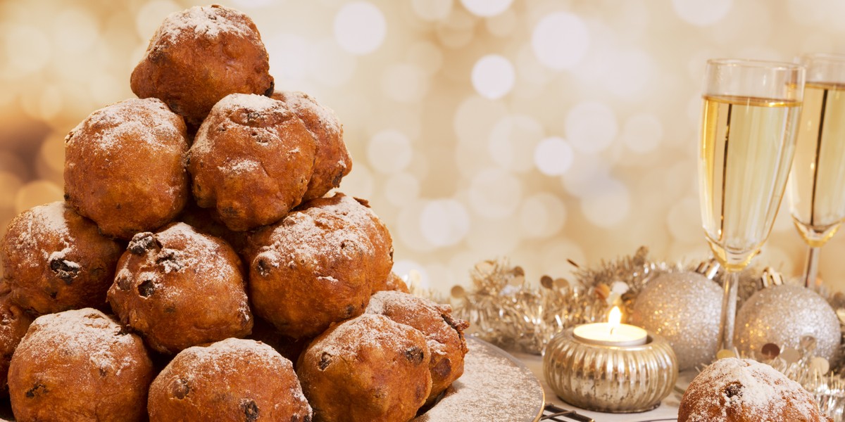 Oliebollen - noworoczne pączki w Holandii