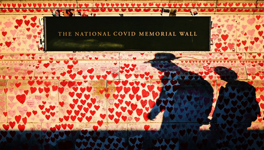 Memorijal za žrtve kovida u Londonu