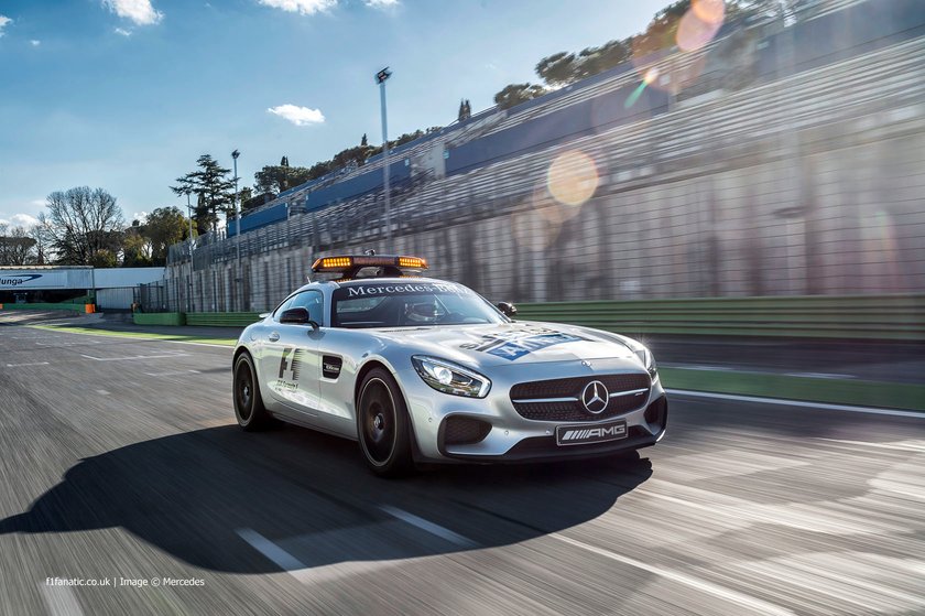 Nowy safety car w F1! To piękny Mercedes AMG GT S!