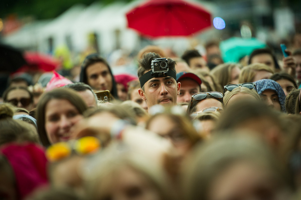 Publiczność na Orange Warsaw Festival 2016