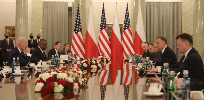 Zakończyło się spotkanie prezydentów Polski i USA. „Putin liczył, że podzieli NATO. Nie udało mu się”