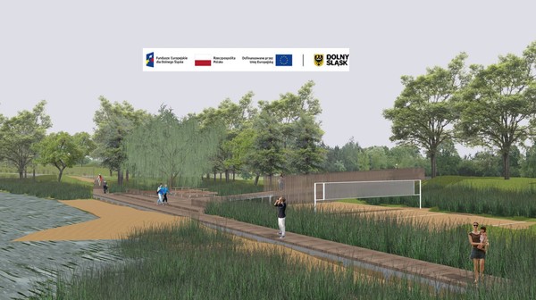 Przy Rumiankowej powstanie m.in. boisko do siatkówki plażowej