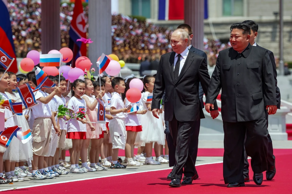 Vladimir Putin i Kim Džong Un