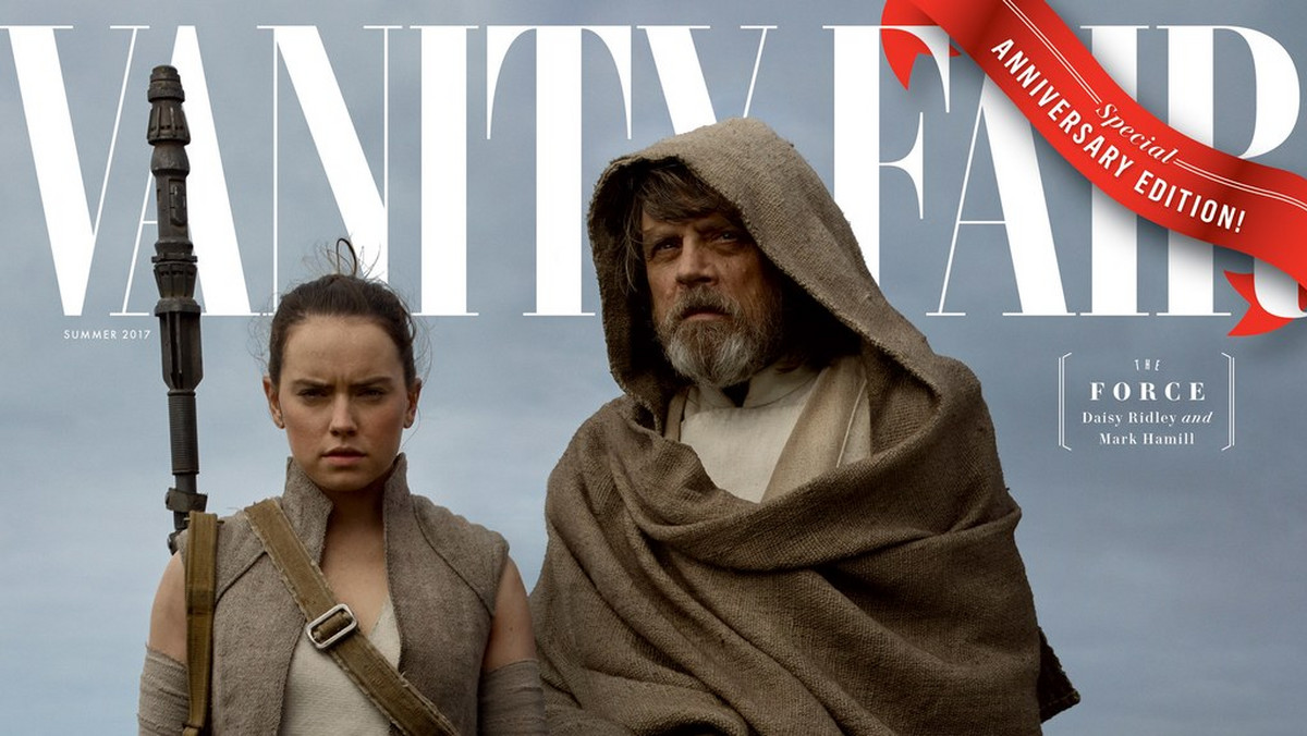 Okładka najnowszego wydania magazynu "Vanity Fair" została poświęcona ósmej części "Gwiezdnych wojen". Na czterech wersjach, które trafiły do sprzedaży, możemy zobaczyć pierwsze zdjęcia bohaterów z nadchodzącej części "Star Wars 8: Last Jedi".