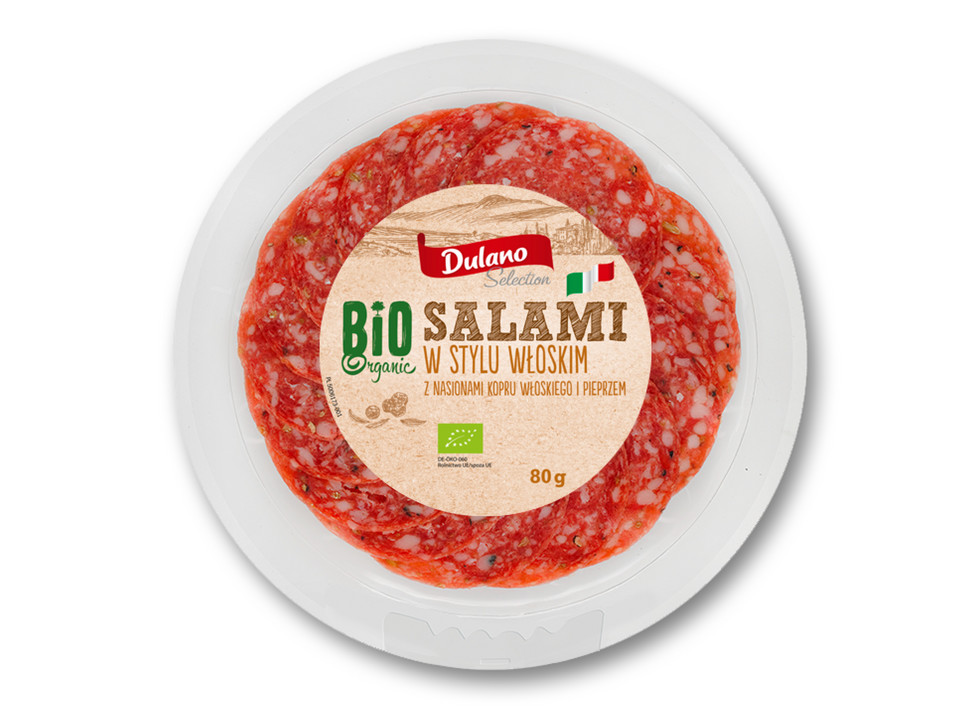 BIO salami w stylu włoskim