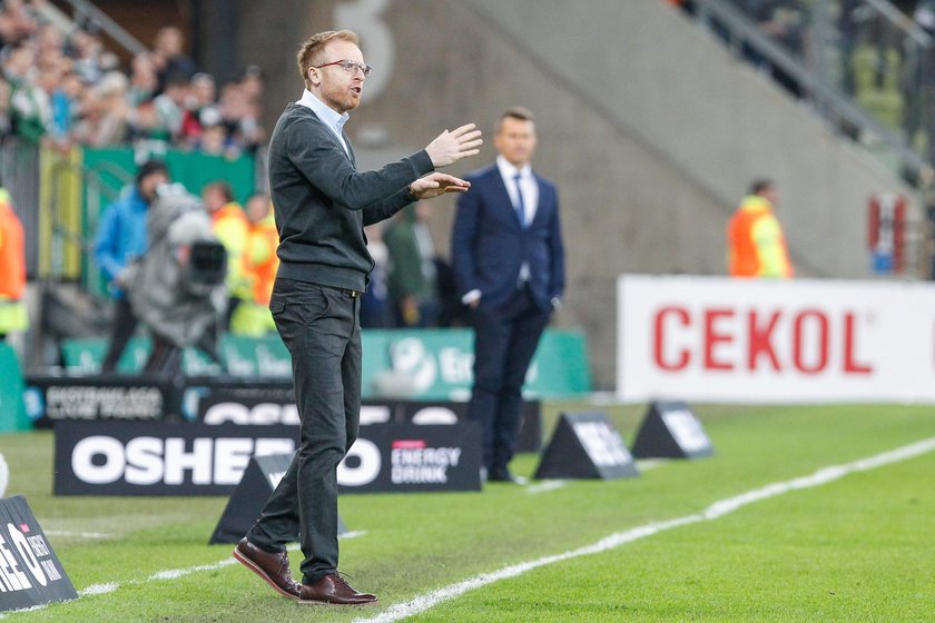 Pilka nozna. Ekstraklasa. Arka Gdynia - Lechia Gdansk. 13.04.2018