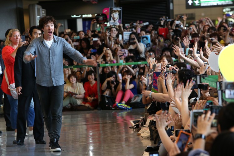 Benedict Cumberbatch w Japonii