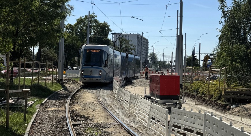 Na Bardzkiej trwają intensywne prace. W weekend nie pojadą tam tramwaje