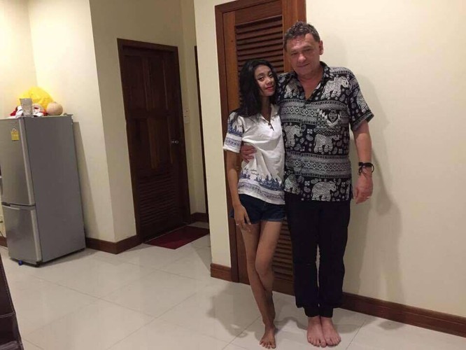 Piotr Tymochowicz i jego przyszła żona Sa Na