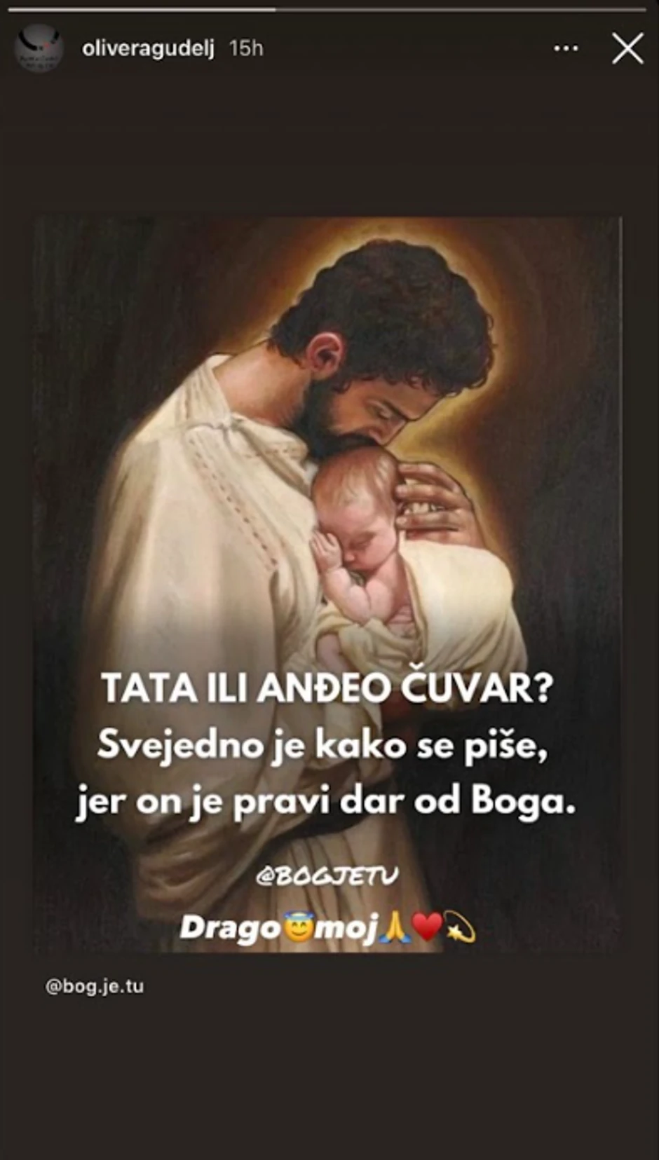 Objava na Instagramu