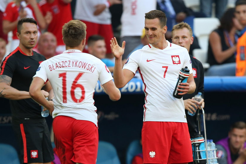 21.06.2016 UKRAINA - POLSKA UEFA EURO 2016 PILKA NOZNA