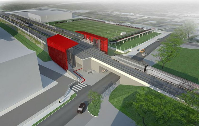 Tak będzie wyglądał przystanek PKM Gdynia Stadion