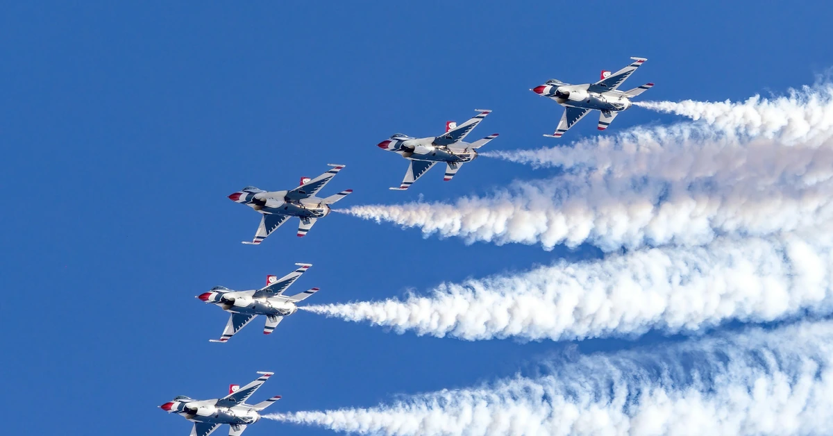 Myśliwce nad Białym Domem. Na cześć relacji USA z Polską, ale też pilota F-16 Krakowiana