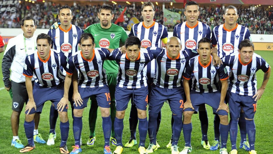 Piłkarze CF Monterrey na zdjęciu z 2013 r.