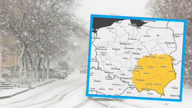 Nagłe załamanie pogody w Polsce. IMGW ostrzega przed śnieżycami w części kraju [MAPY]