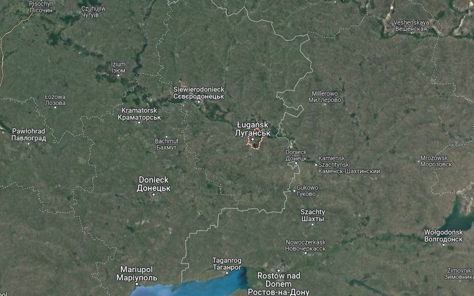 Wieloetapowa kontrofensywa Ukrainy może także ruszyć w kierunku Ługańska