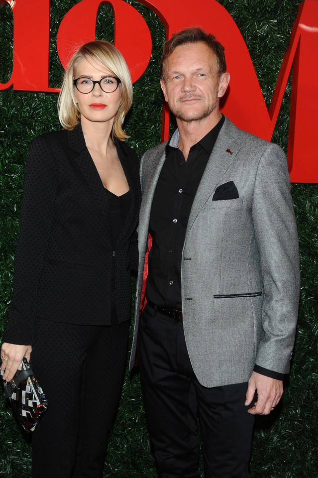 Cezary Pazura z żoną na premierze filmu "Listy do M. 3"