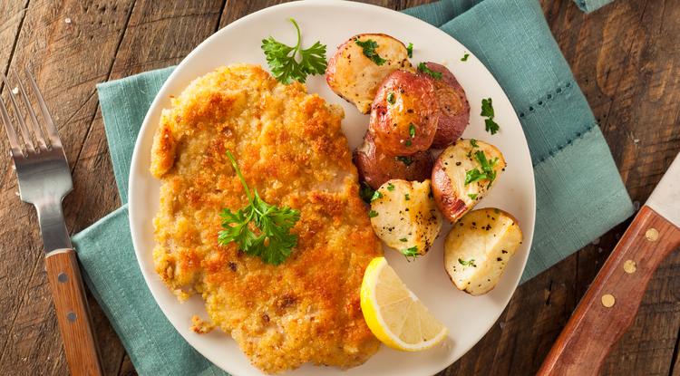 Itt a legolcsóbb a Wiener Schnitzel Bécsben Fotó: Getty Images