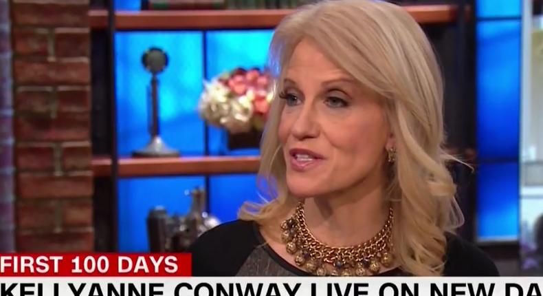 Kellyanne Conway on CNN.