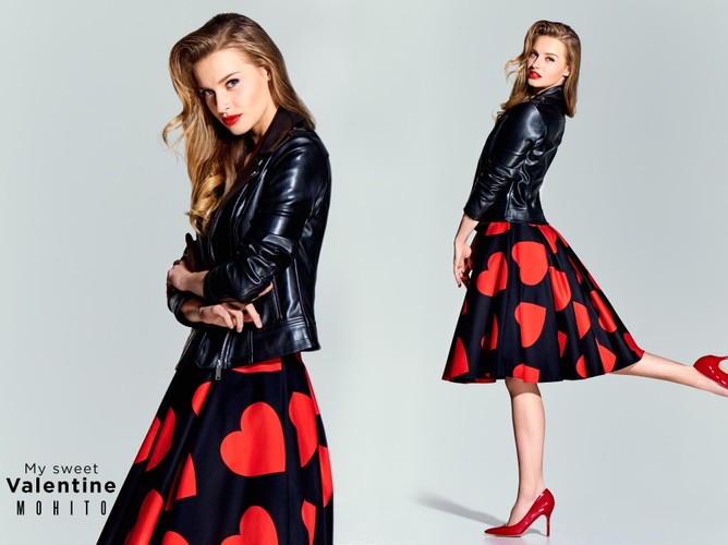 Karolina Pisarek w lookbooku Mohito