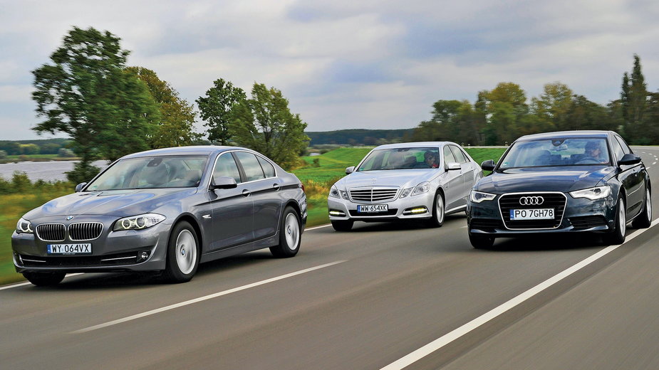 Porównanie – Audi A6, BMW serii 5 i Mercedes klasy E