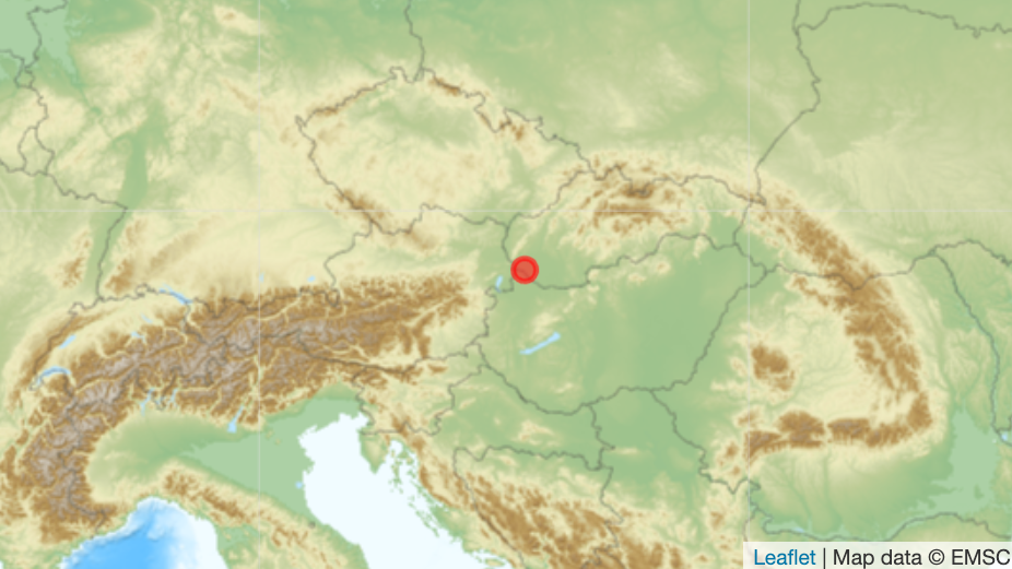 Zemetrasenie na Slovensku, 10. marca 2026