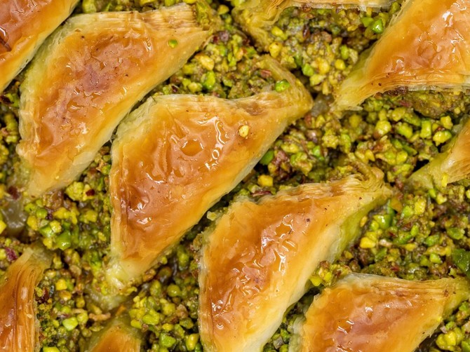 Turska baklava sa pistaćima 