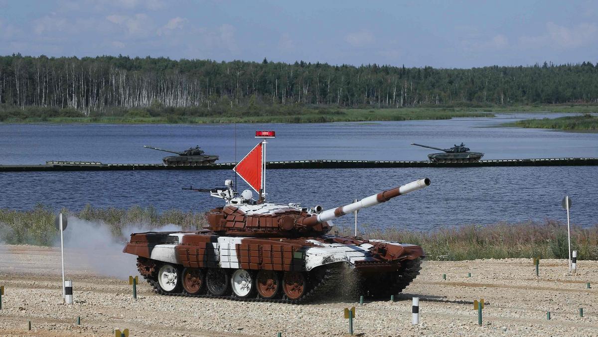 RUSSIA-MILITARY/ czołg rosja zawody