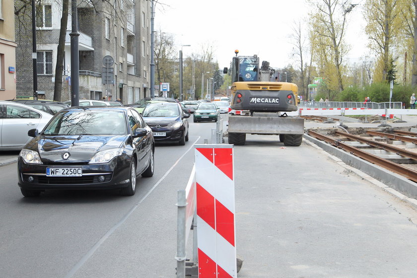 Tramwajarze zablokowali Mokotów