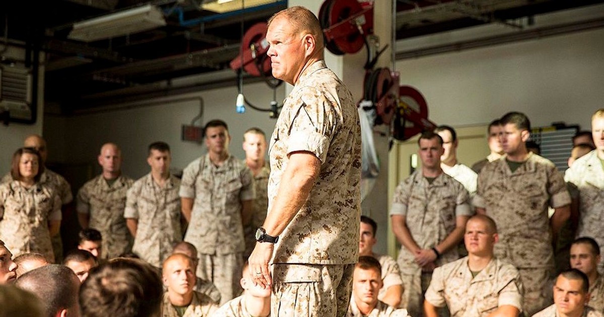 Marine Corps general reportedly leaked a sensitive memo questioning ...