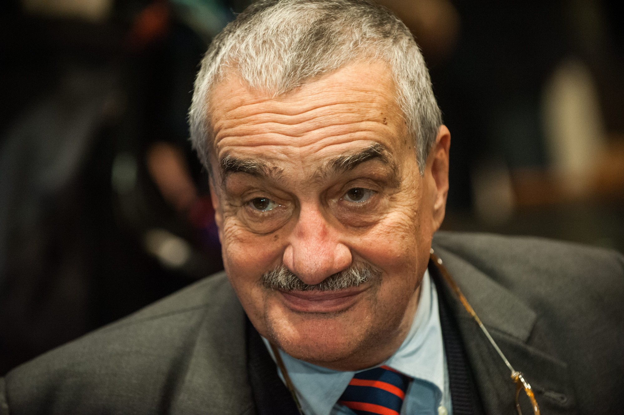 Karel Schwarzenberg na archívnom zábere.