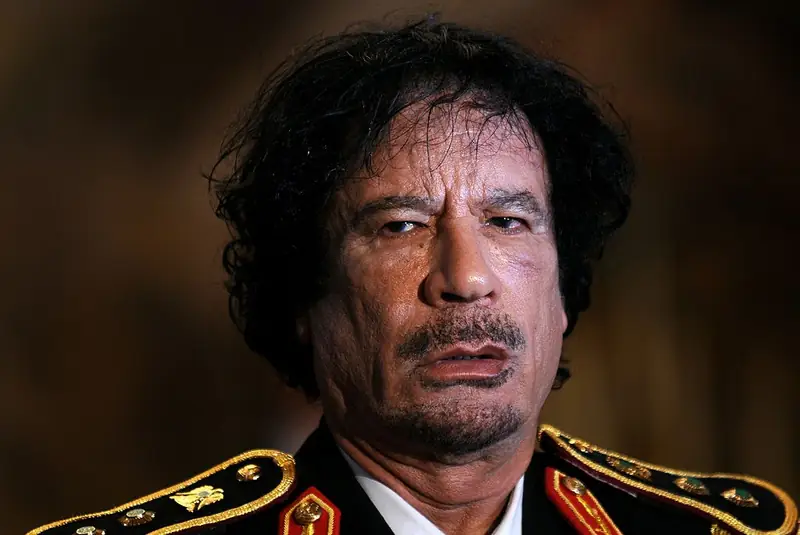 Muammar Kaddafi w 2009 r.