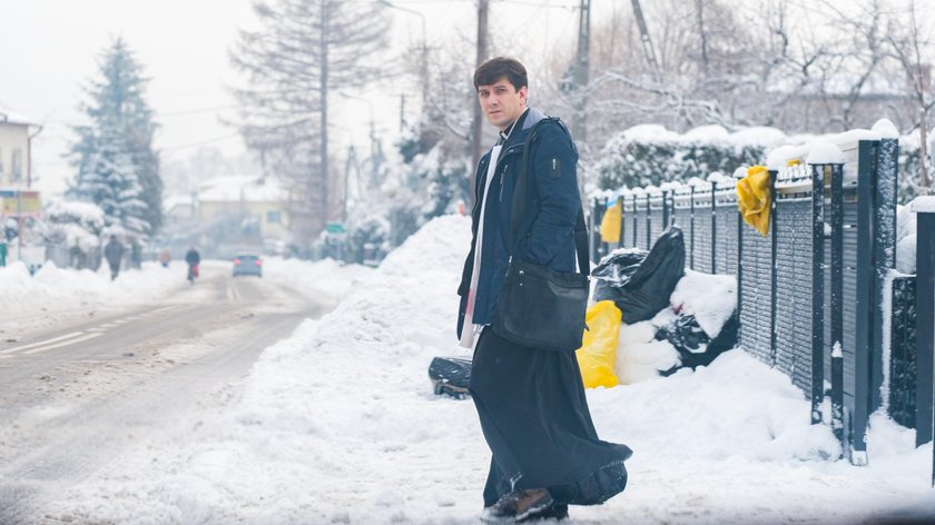 Syn Beaty Szydło chodzi po kolędzie