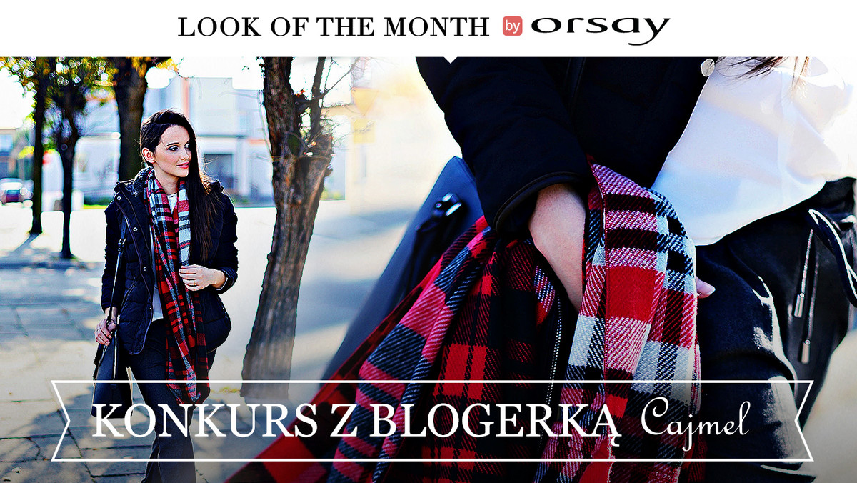 Look of the Month by ORSAY to specjalny projekt marki na jesienno-zimowe miesiące. W październiku ORSAY zaprosił do współpracy jedną z najbardziej popularnych blogerek Cajmel.