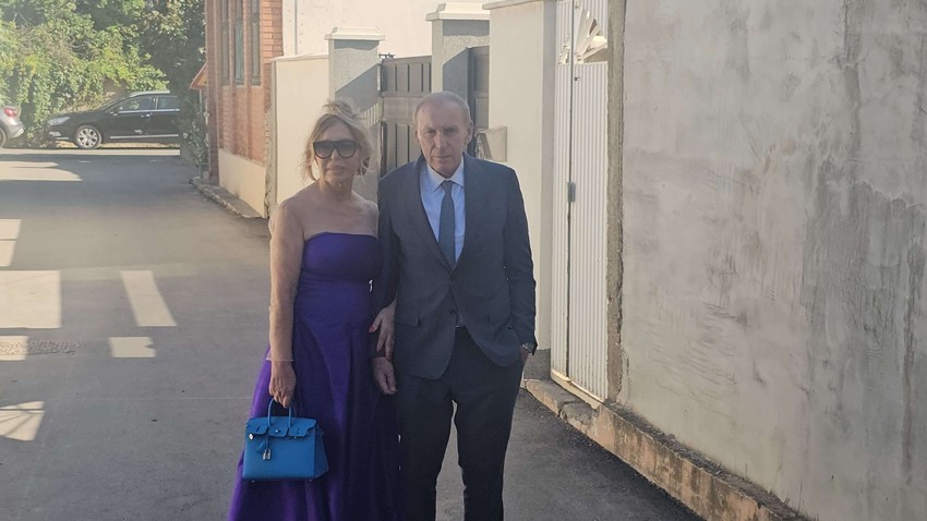 Dragan Džajić sa suprugom