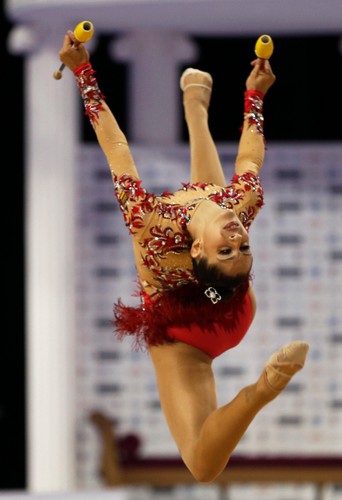 Ale one się wyginają. Gimnastyczki chyba są z gumy