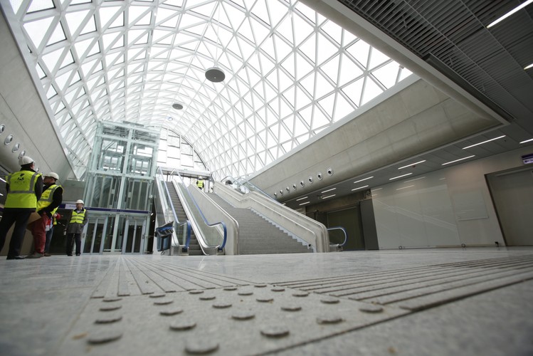 Postępy w budowie dworca Warszawa Zachodnia