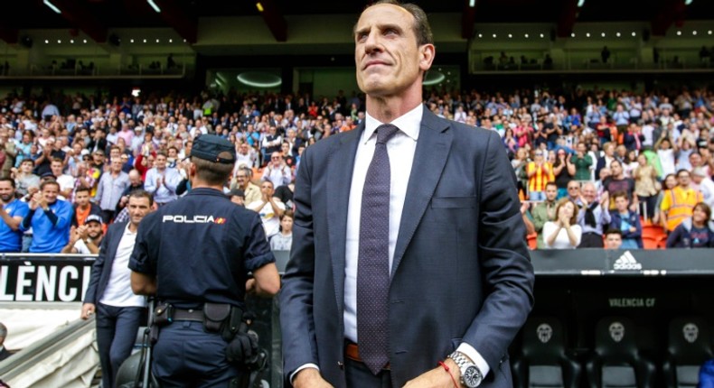 Valencia coach Voro Gonzalez