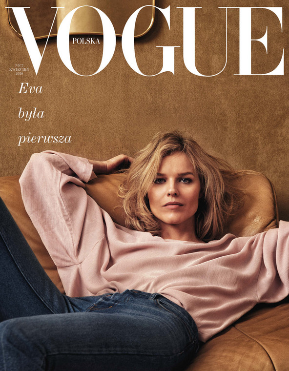 Okładka drugiego numeru polskiej edycji magazynu "Vogue"