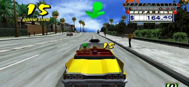 Szalony gameplay z Crazy Taxi na PS3 i X360