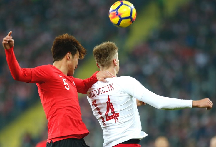 Łukasz Teodorczyk (P) i Hyun-soo Jang