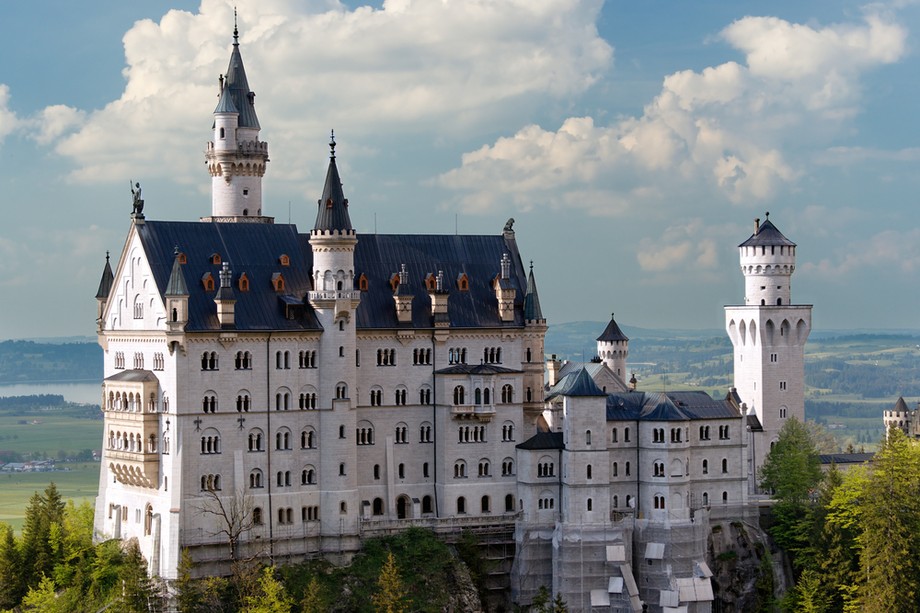 Zamek w Neuschwanstein, Bavaria