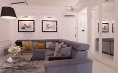 Wnętrza w stylu glamour w bloku? Kto powiedział, że 'nie'